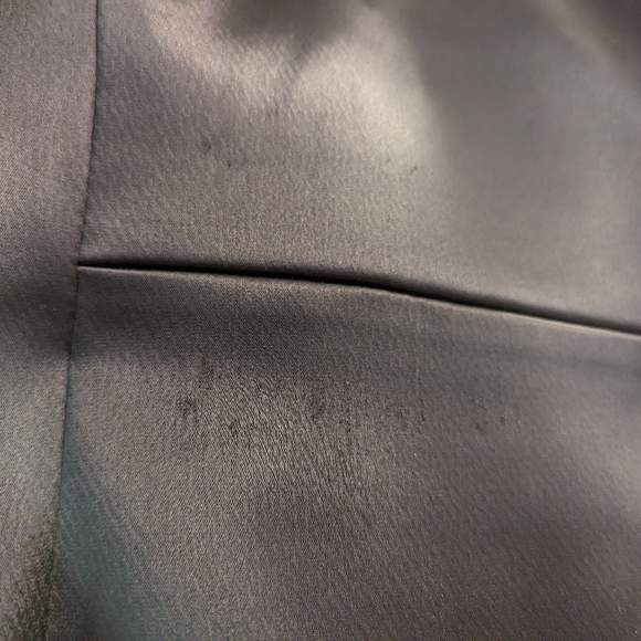 TEN BY BABATON -- HEAVY SATIN DAZZLE DRESS IN BLACK -- XXS - Picture 2 of 6